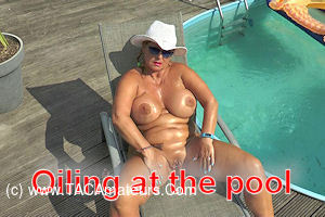 Oiling At The Pool