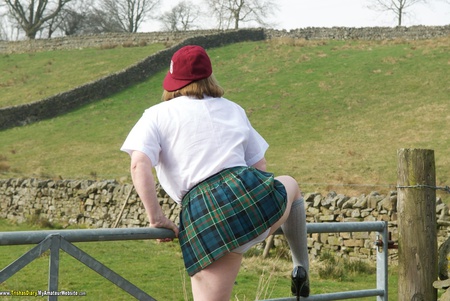 TrishasDiary - Schoolgirl Trisha - Upskirt